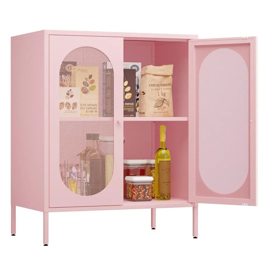 

Door Accent Cabinet,Metal Storage Cabinet with Adjustable Shelf,Buffet Sideboard for Bed Room,Living Room,Entryway,Hallway,Home,