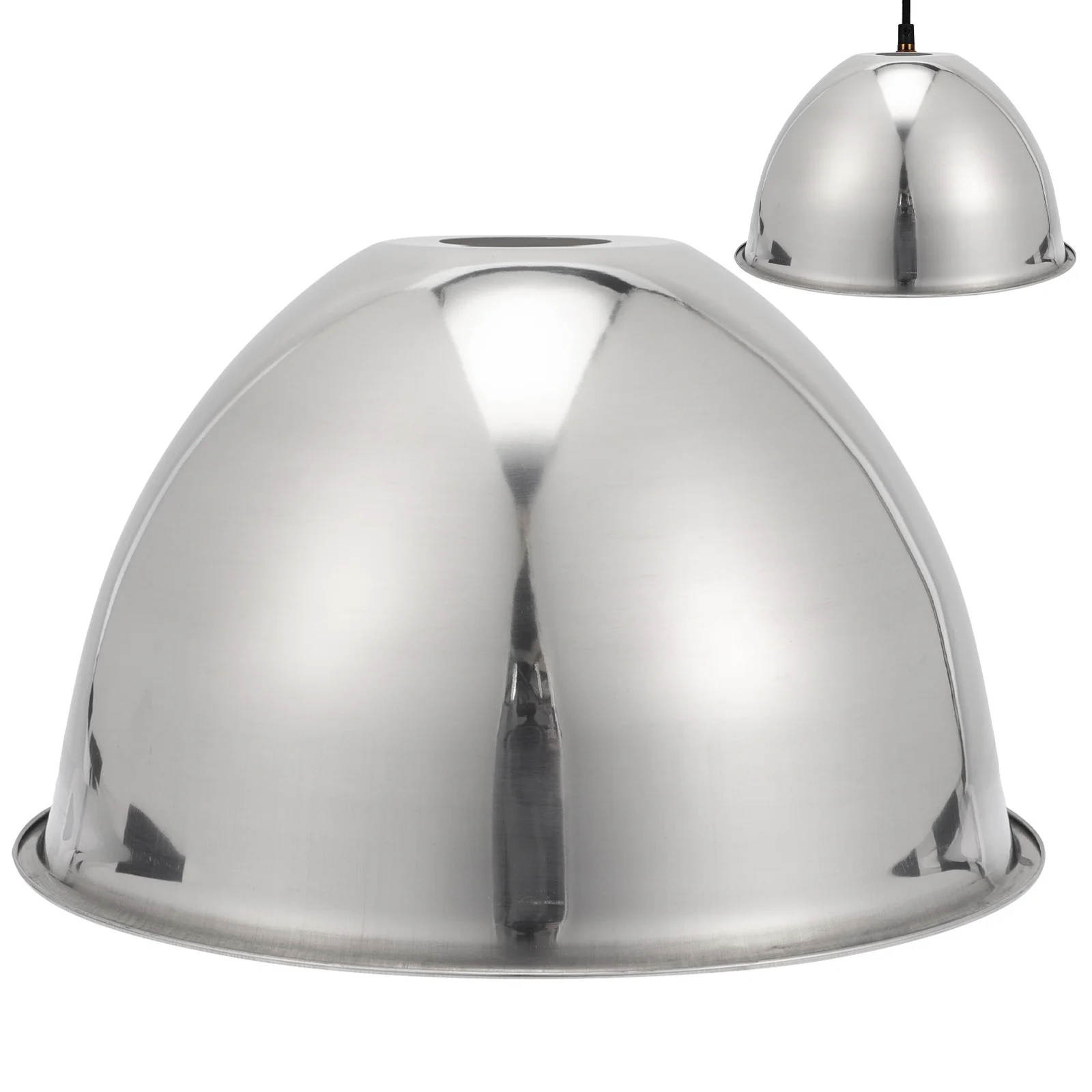 غطاء مصباح من الفولاذ المقاوم للصدأ على الطراز الصناعي غطاء خفيف صغير فعال غطاء مصباح للزينة للداخلية الحديثة #2