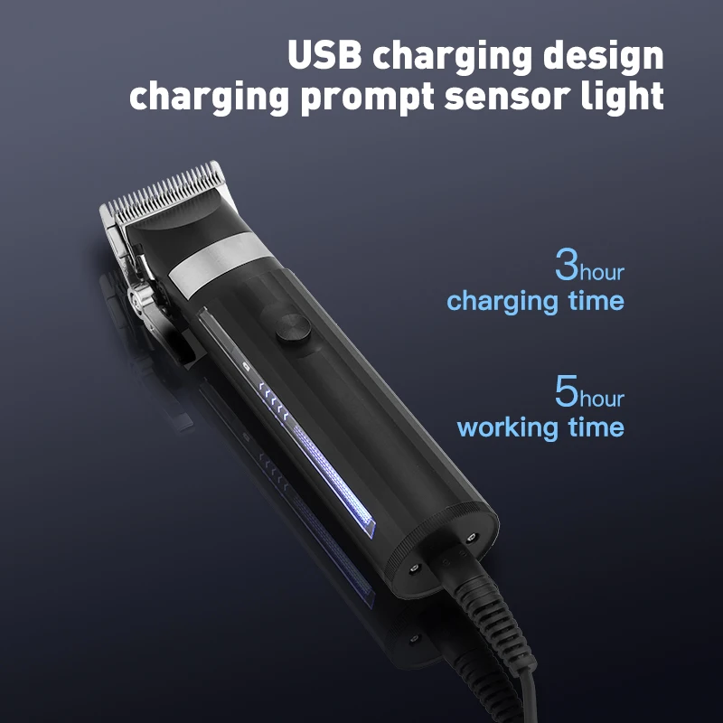 Resuxi LM-2030 Hair Clippers Beard Ear Nose Trimmer Body Grooming Kit for Men 2 in 1 Electric Usb Customized Logo Service Barber