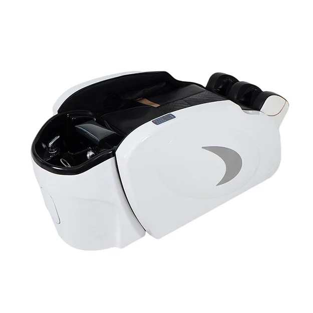 Hair Salon Electric Smart Shampoo Bed Barber and Beauty Shop Hair Salon Thai Automatic Massage Head Therapy Fumigation Flush Bed