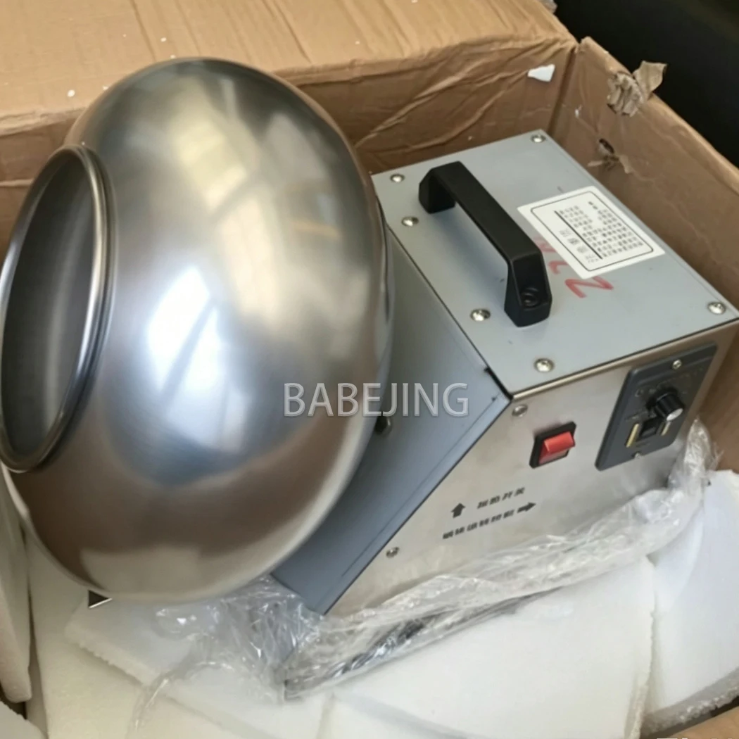 Pharmaceutical Coating Pan Sugar Polishing Machine for Candy Nut Chocolate Tablet Small Production Tool