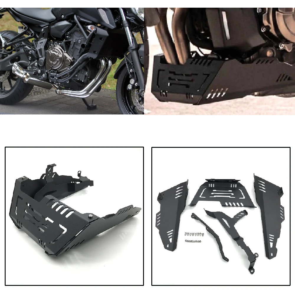 

Fit for Yamaha MT 07 MT07 FZ07 ABS MT-07 Tracer XSR700 2014-2020 Motorcycle Engine Chassis Cover Skateboard Type Protector Guard