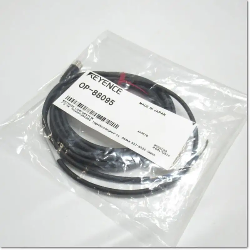Brand New Original OP-88095 Keyence SJ-L Series M8 Loose Lead Cable 2m In Stock