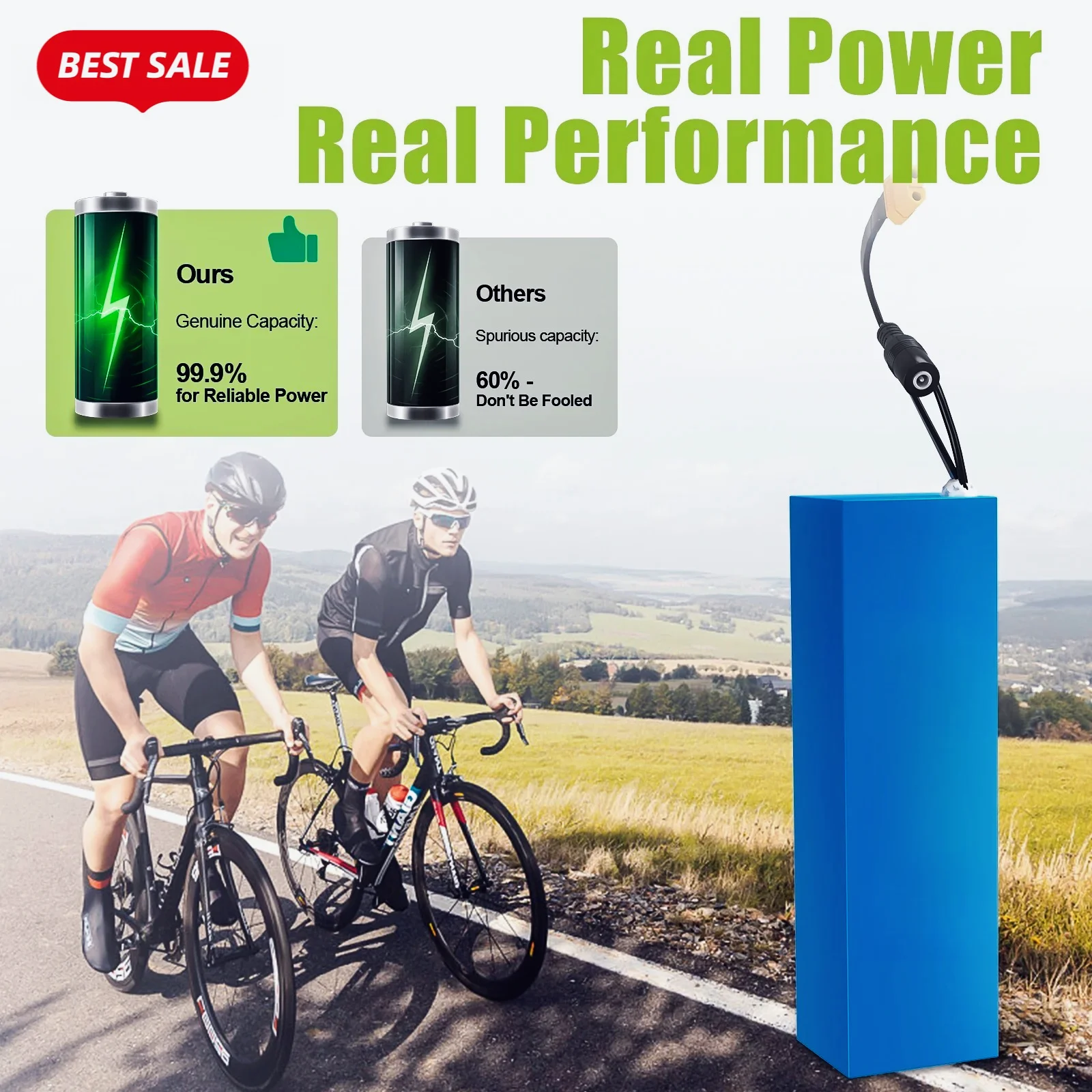 لمحرك 48V250-1500W XT6013S4P 48V 15Ah بطارية مع 30A BMS ، موصل مناسب بطارية أيون الليثيوم 18650.00 bms