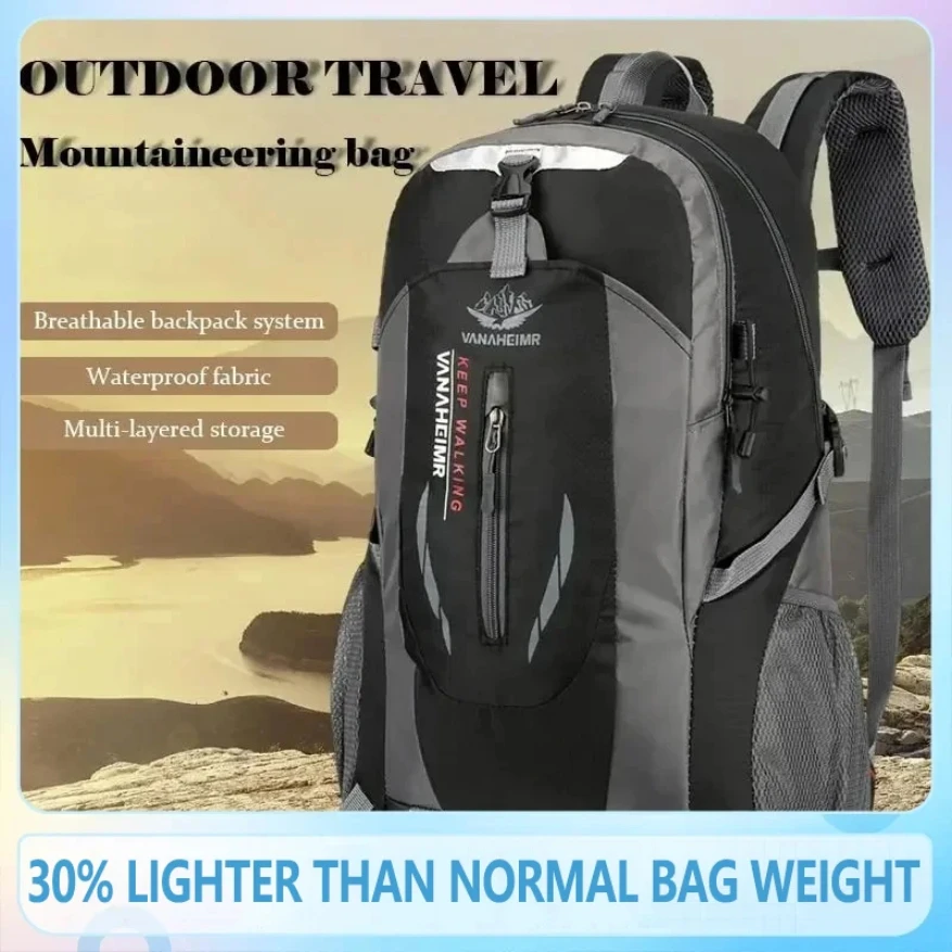 

Hot Sale 40L Outdoor Waterproof Large Capacity Hiking Bag