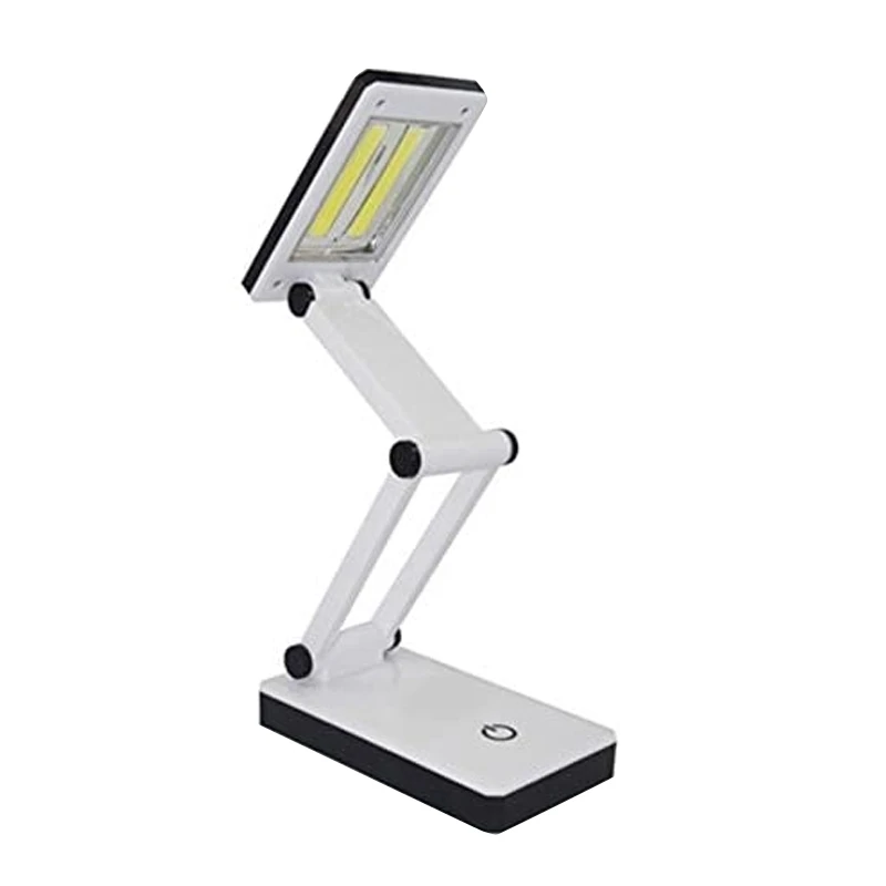 

Super Bright COB LED Portable Desk Lamp Foldable Press Sensitive Control Battery And USB Powered (No Battery)