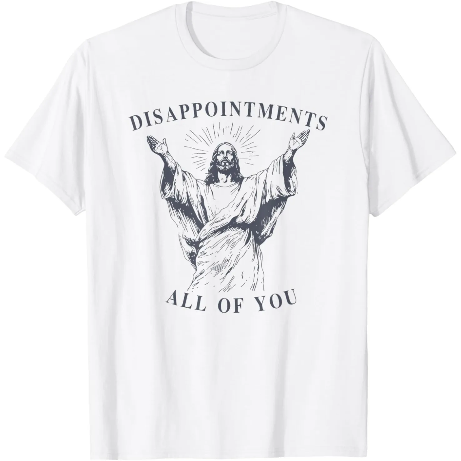 Lustige Jesus Christus Religiöse Christliche Glaubens-T-Shirts für Männer Baumwolle Humor Streetwear T-Shirt Kurzarm Unisex Lose Kleidung – Detail 2