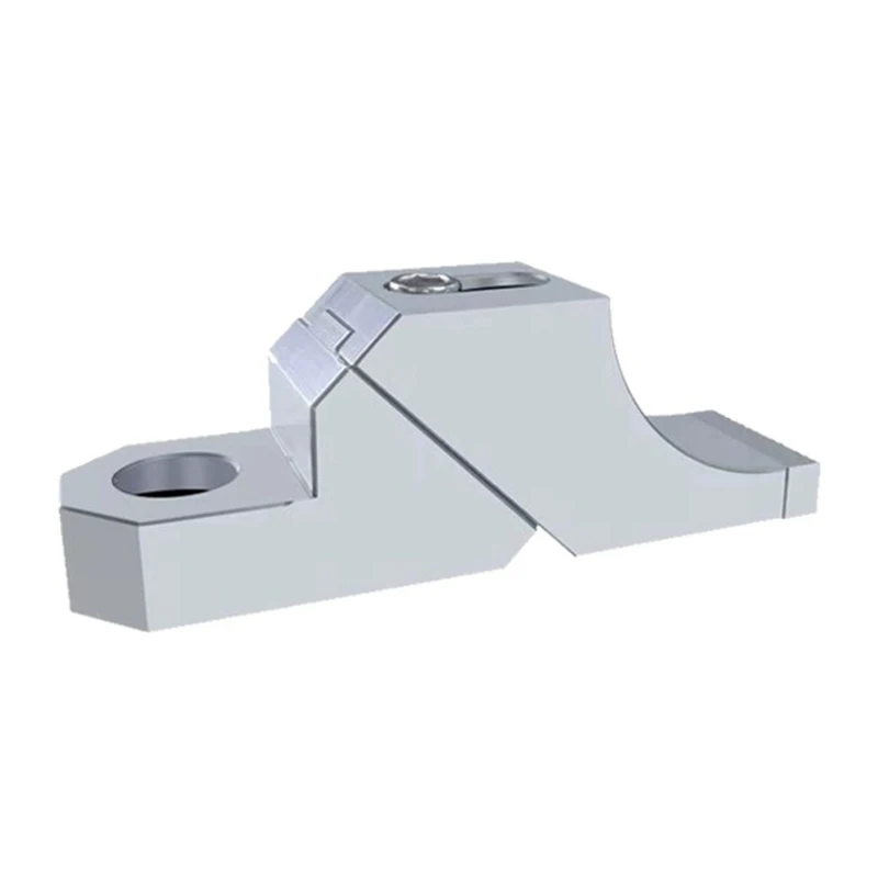 OK Frog Clamp CNC Side Vise, Precision Flat End Bench Vice, Workholding Fixture for Keyway Groove Spline Machining