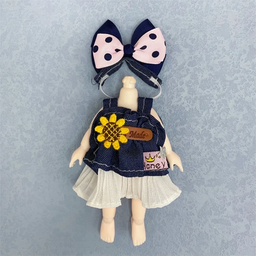 

Dress Uniform Ob11 Doll Clothes Colorful Skirt Beautiful Doll Outfit Cute Fashion Bjd Doll DIY Dress Doll Accessories