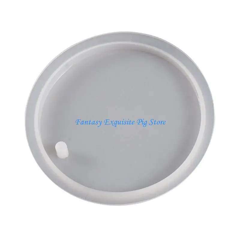 أقراط مستديرة من الراتنج قوالب مجوهرات راتنجات الايبوكسي لصنع الحرف اليدوية للقلادة، العلاج بالروائح، الحرف اليدوية على شكل #3