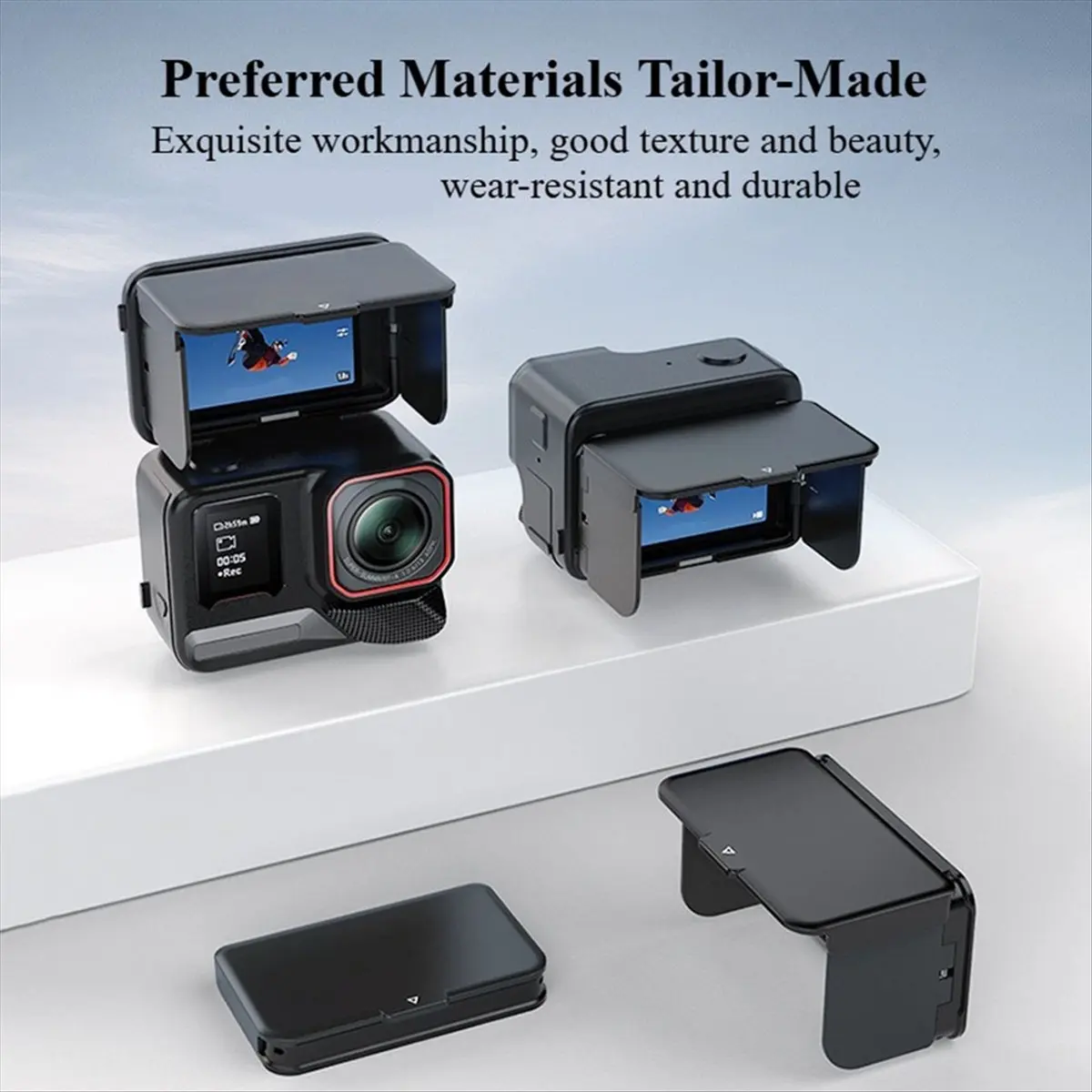Punctual- For Insta360 Ace Pro2 Lens Protective Cover Hood Pocket Camera Magnetic Expansion Accessories