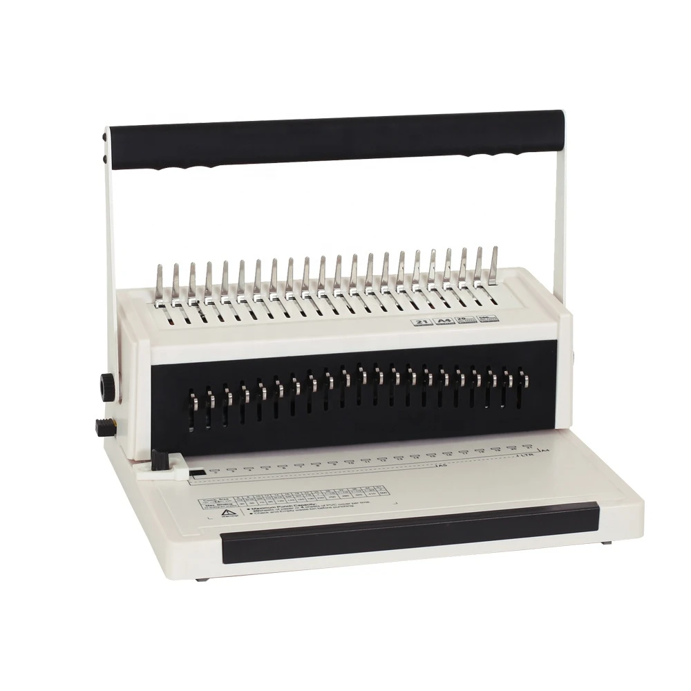 SBM-C20A Professional Manual Notebook A4 Comb Binding Machine Best Low Price