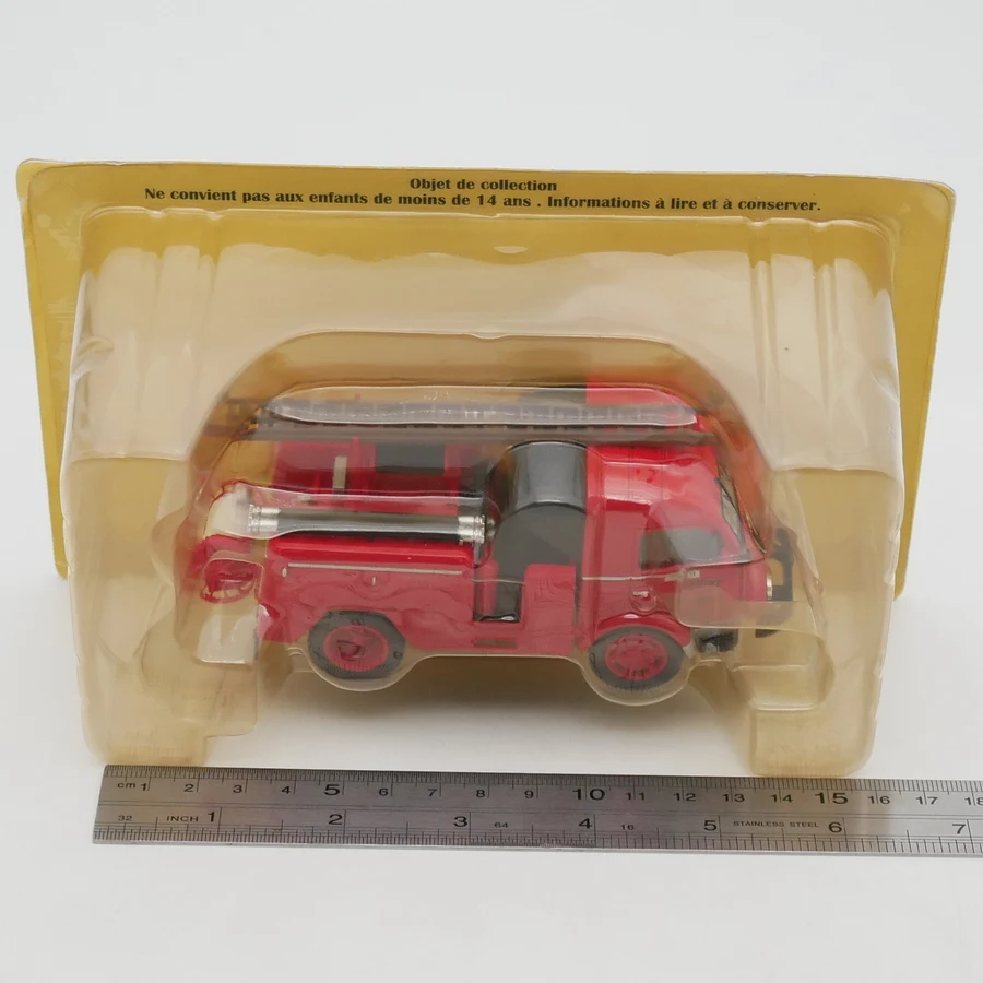 Ixo 1:43 Truck Fire Engine Galion Drouville French fire truck Diecast Car Model Metal Toy Vehicle