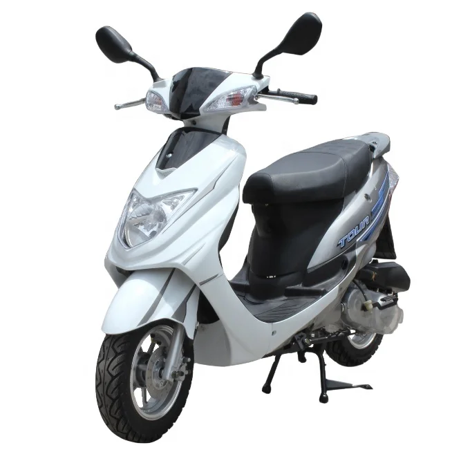 

High Quality Cheap Price Air Cooled 50 CC Gas Powered Scooter Moped Racing Motorcycle