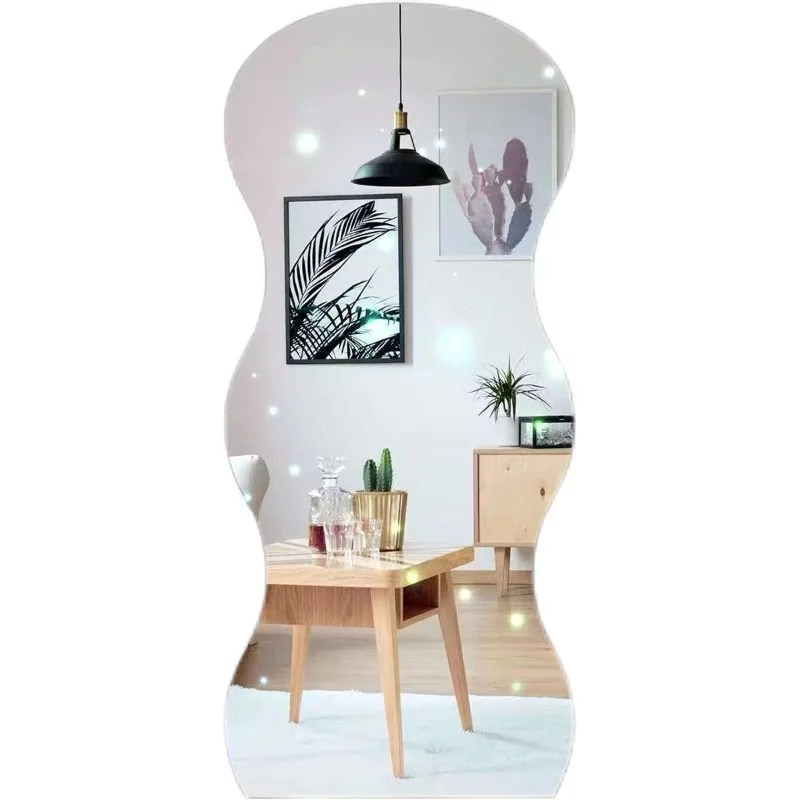 

Internet celebrity girl home full-length mirror full-body floor clothing store