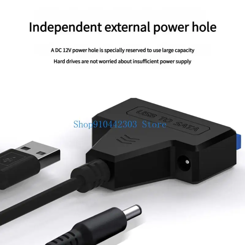 L4MD Double USB 3 0 an serielle ATA -Adapterkabel externe Leistung für sichere Datensicherung – Detail 2