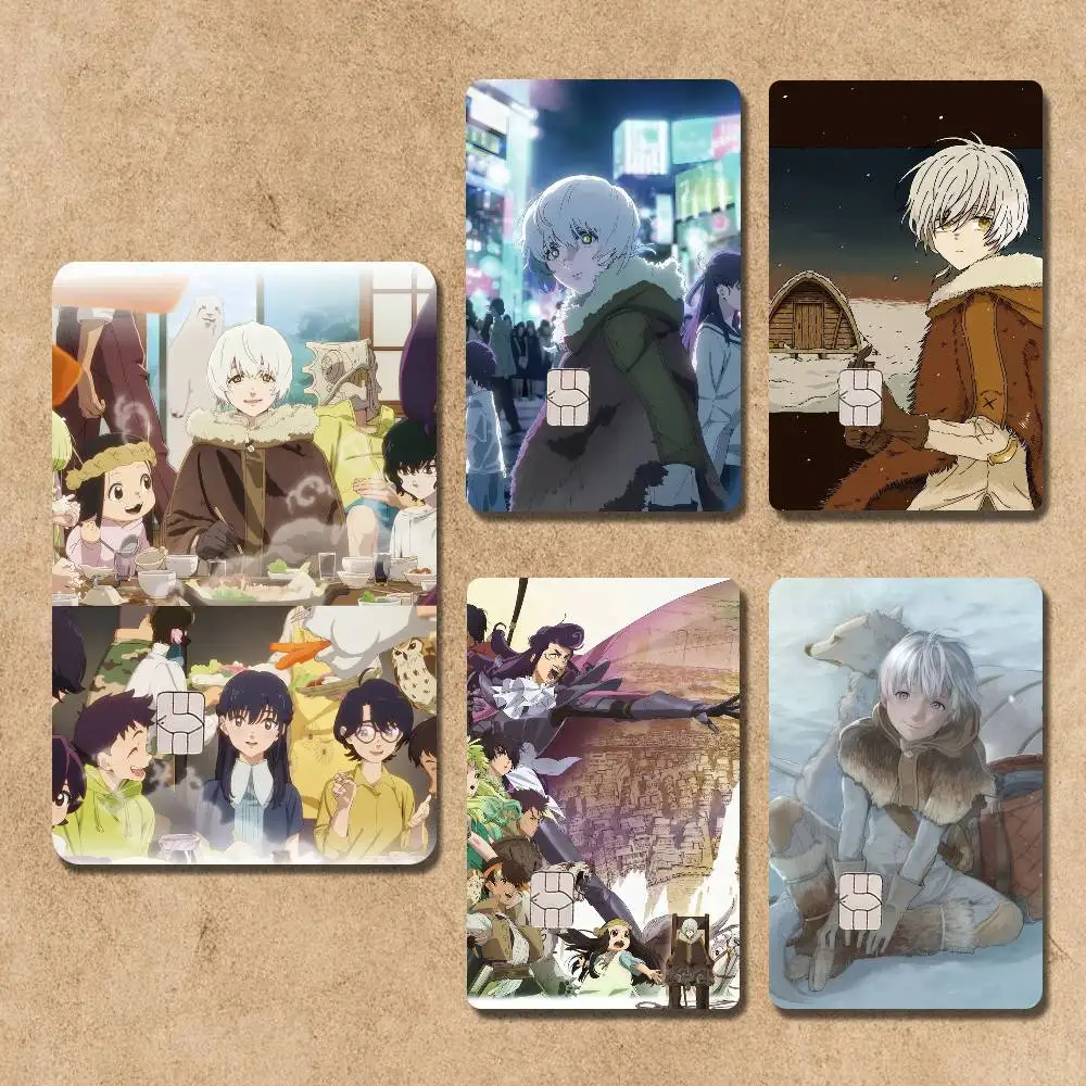 

Anime To Your Eternity Card Stickers Credit Visa Debit Bank Charge Card Bus Metro Waterproof Sticker Decal Decoration