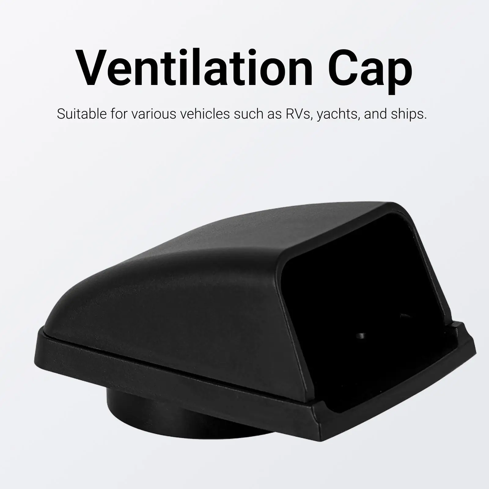 Generic Marine Intake Exhaust Cowl Ventilator Easy to Install High Performance 3 inch for Hardware Ventilation Equipment