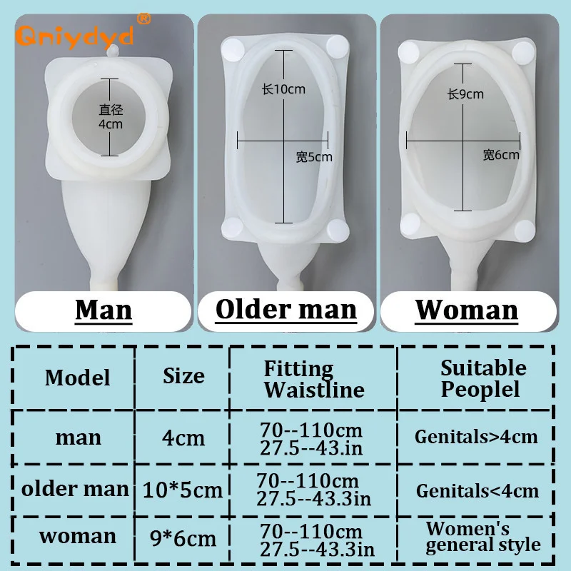 Urinary Collector Bag Urine Collector Elderly Urine Bag Bedridden Men and Women Urinal Collector Paralysis Bed Leak-proof