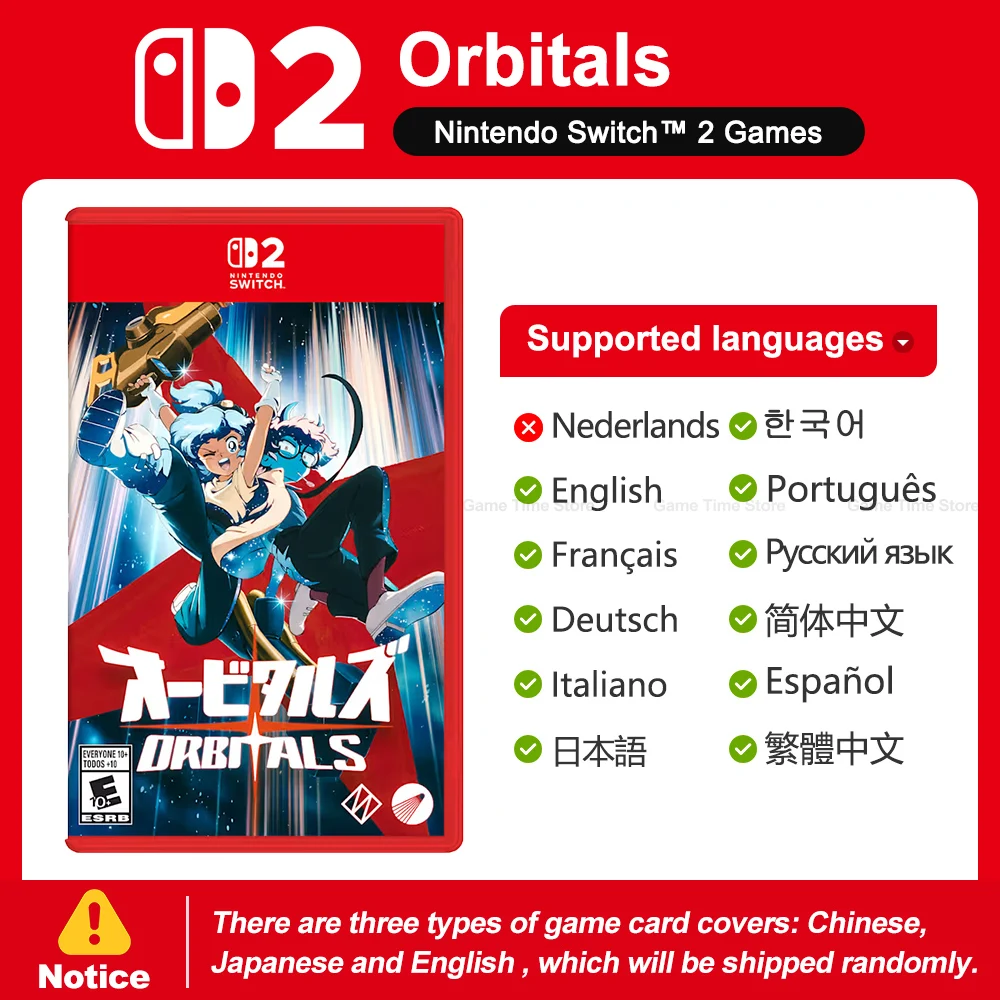 Nintendo Switch 2 Orbitals NS2 Spellen Aanbiedingen 100% Nieuwe Nintendo Fysieke Spelkaart Actie- en Avonturenspellen voor Switch 2
