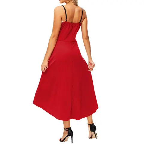 10 best sales vinröda klänningar - №4