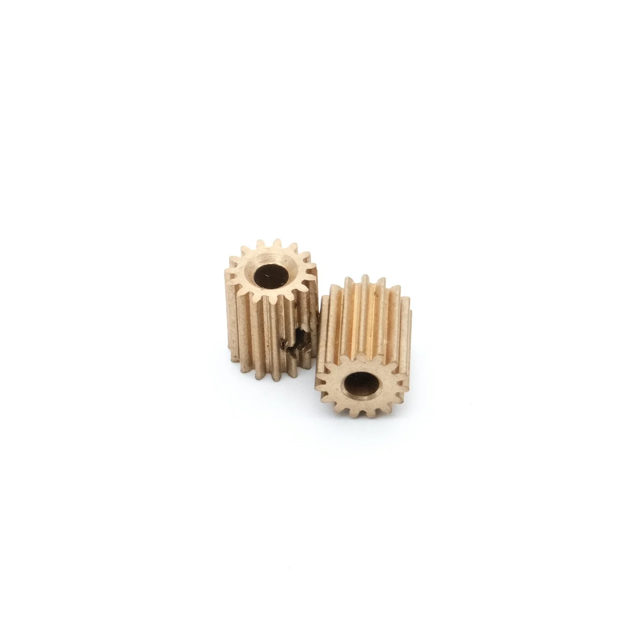 Precision Brass Cylindrical Spur Gear 0.5M 12-20 Teeth for Gear Transmission Accessories 3-6mm with screw