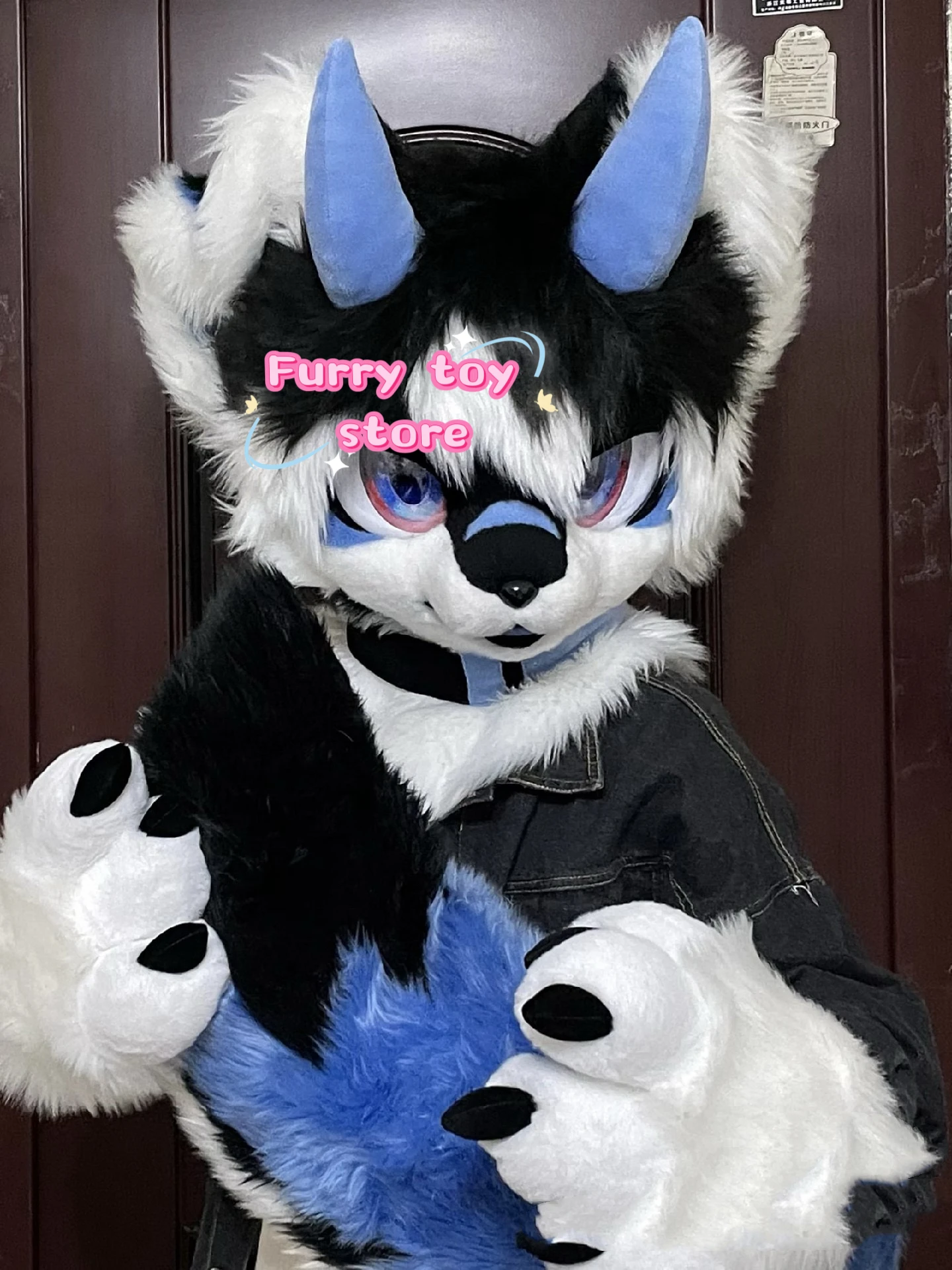 Furry Head Fursuit Headsets CuteCosplay Dog Wolf Head Costumes Customized Fursona Comiket Furries Doll Kig Series Kawaii Animal
