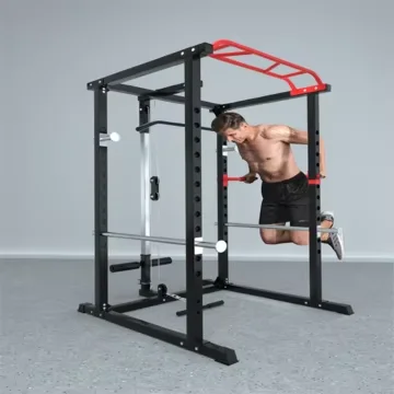 

Power Cage Training Customized Color and Logo Gym Equipment Steel Pull Bar Multi Squat Rack Power Cage Machine 1