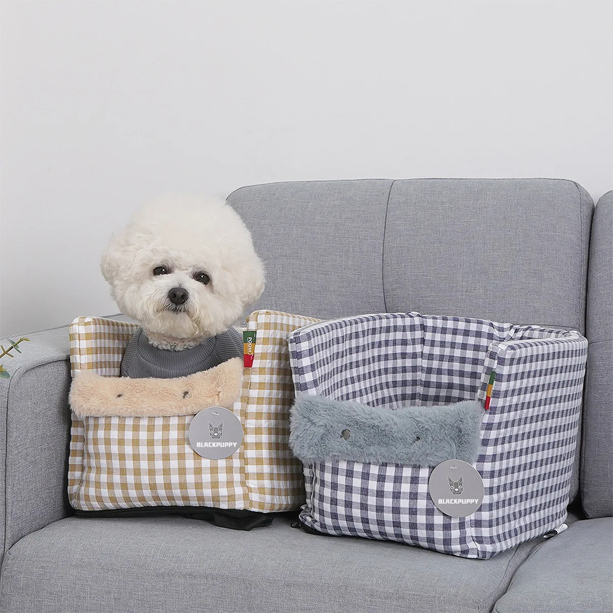 Cama acolchada para gatos y perros pequeños y medianos - imagen 3
