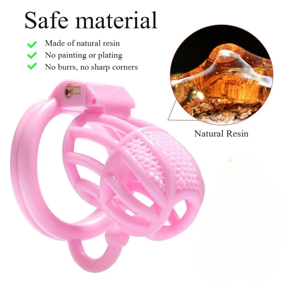 2026 With hook Male Chastity Cage Penis Device CBT Gay with 4 Size Arc Penis Rings,Men Cuckold Lockdown Cage Restraint Sex Toys view 6
