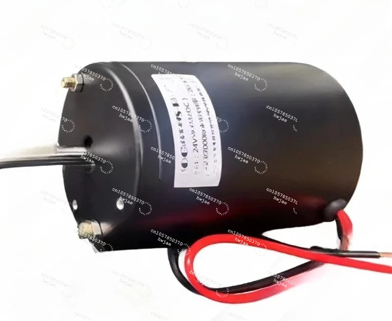 12-24V200W double bearing positive and negative carbon brush DC motor high speed motor spindle lathe