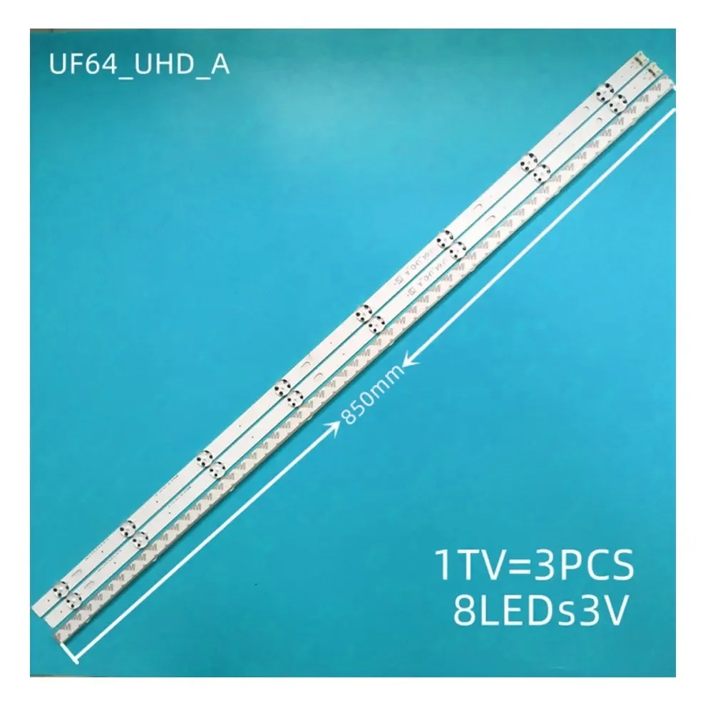 LED backlight For LG 43UF640T 43UH6030 43UF6400 43UF640 UF64_UHD_A 43UH610T 43UF6407 43UH610V 43UH619V 43UH620V 43UH603V