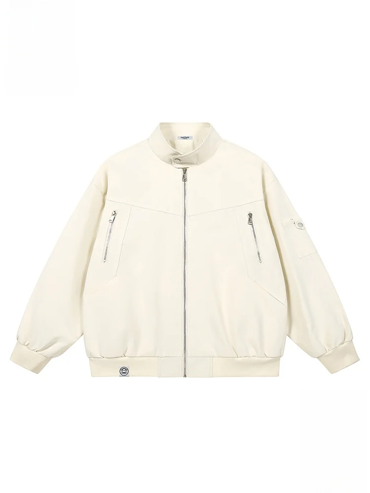 

PaulFrank American Sle Pilot Jaet Men's Autumn Design Cool Monkey Stand Collar Windproof Casual Faion Polyester Fiber