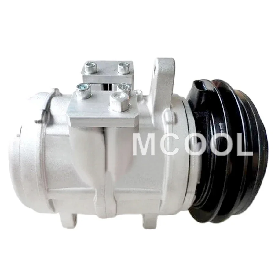 New Car AC A/C Compressor for John Deere Tractors Windrowers 6E171 1Gr RE10972 RE12513 RE12514 TY6766 TY6626 047100-8530 A165850