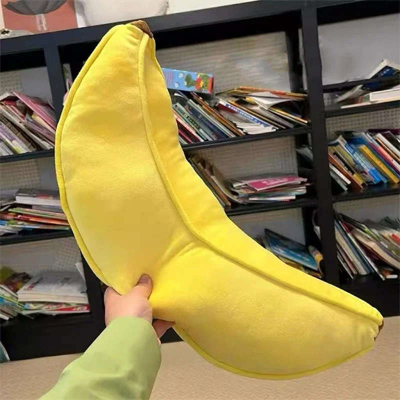 40-90cm Realistic Banana Doll Fruit Banana Plush Doll Throw Pillow Living Room and Bedroom Decoration For Kids Girlfriend Gift