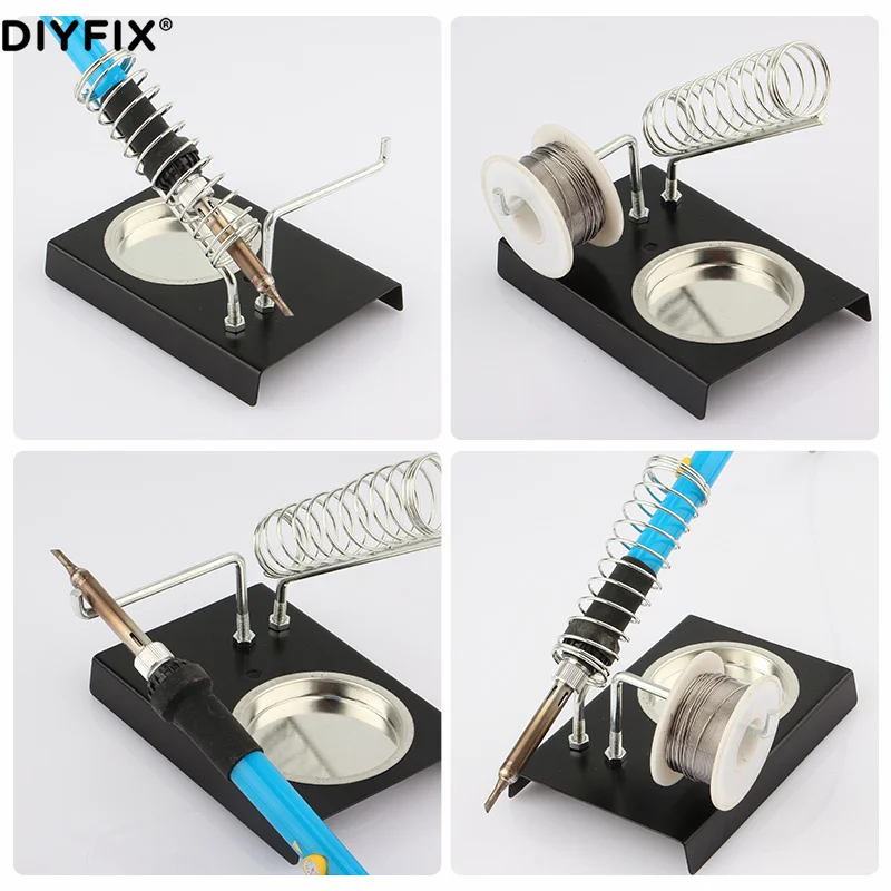 DIYFIX Electric Soldering Iron Stand Holder Universal High Temperature Resistance Welding Accessories