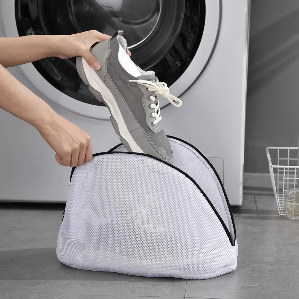 

Washing Bag Shoes Machine Laundry Bag Shoe Organizer Bag with Zips Travel Shoe Storage Bags Protective Clothes Storage Bags