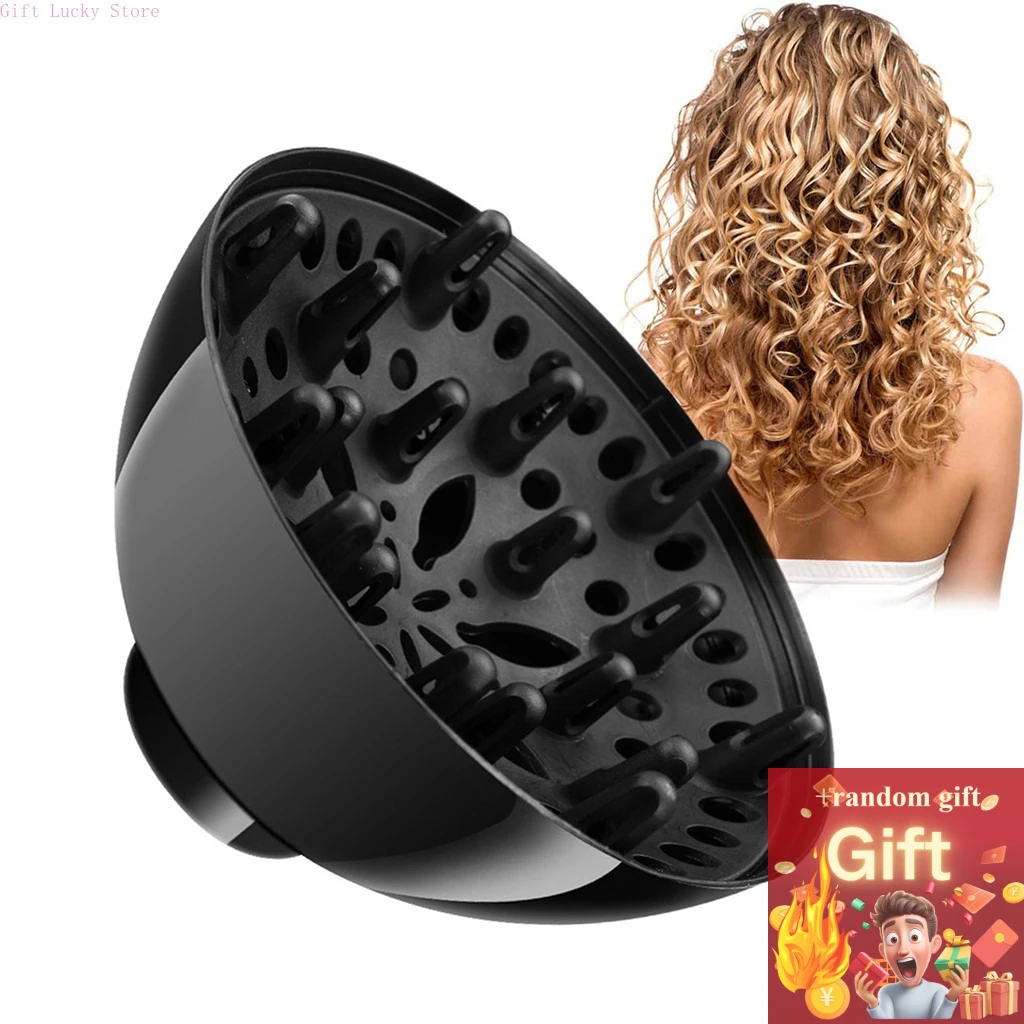 

Универсальный парикмахерский специальный фен для завивки волос с большой головкой, профессиональный диффузор для волос, адаптируемый для фенов для вьющихся волос