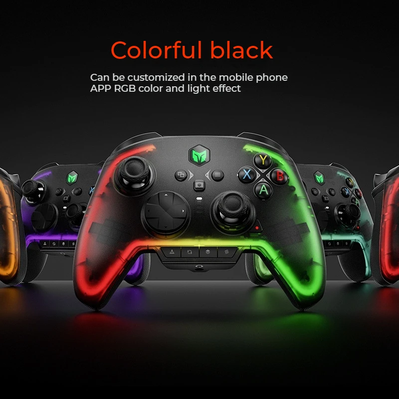 

Bigbigwon Rainbow 2 Pro Multi Mode Wireless Type-c Hall Linear Trigger Sensing Bluetooth Pc Steam Android Ns Switch Controller