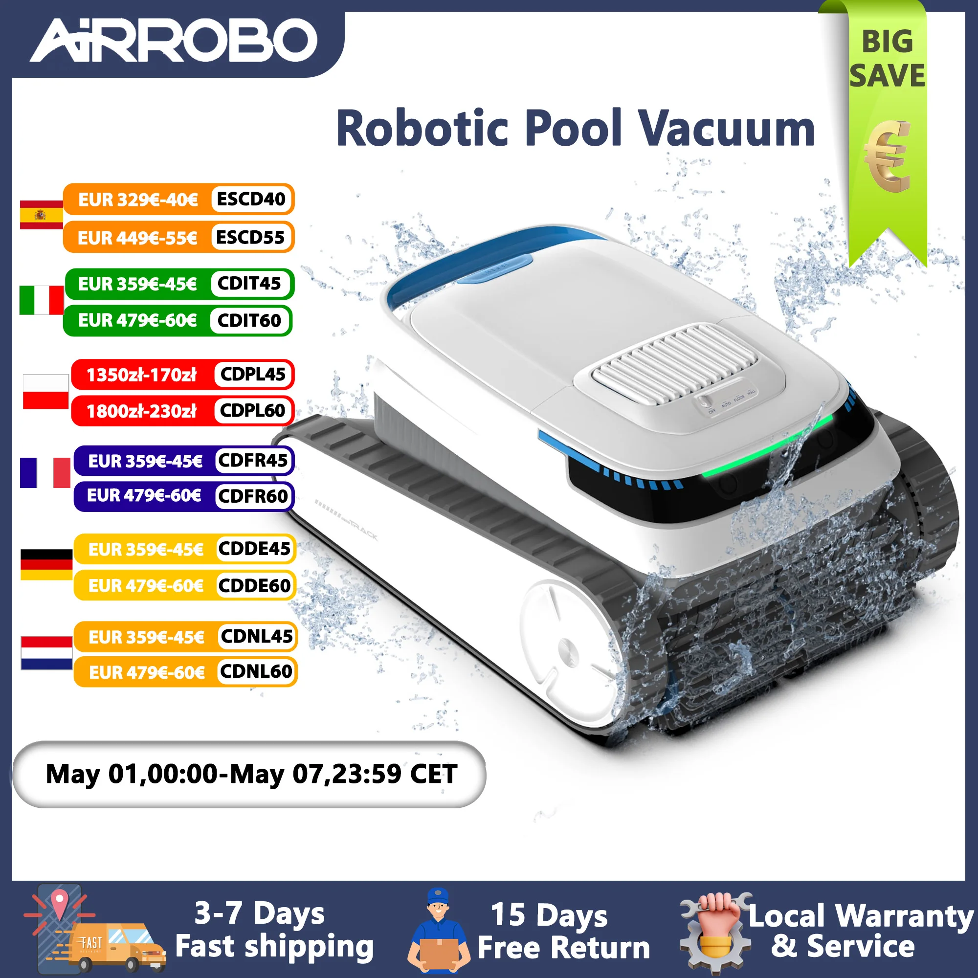 Airrobo PC10 Pool V…