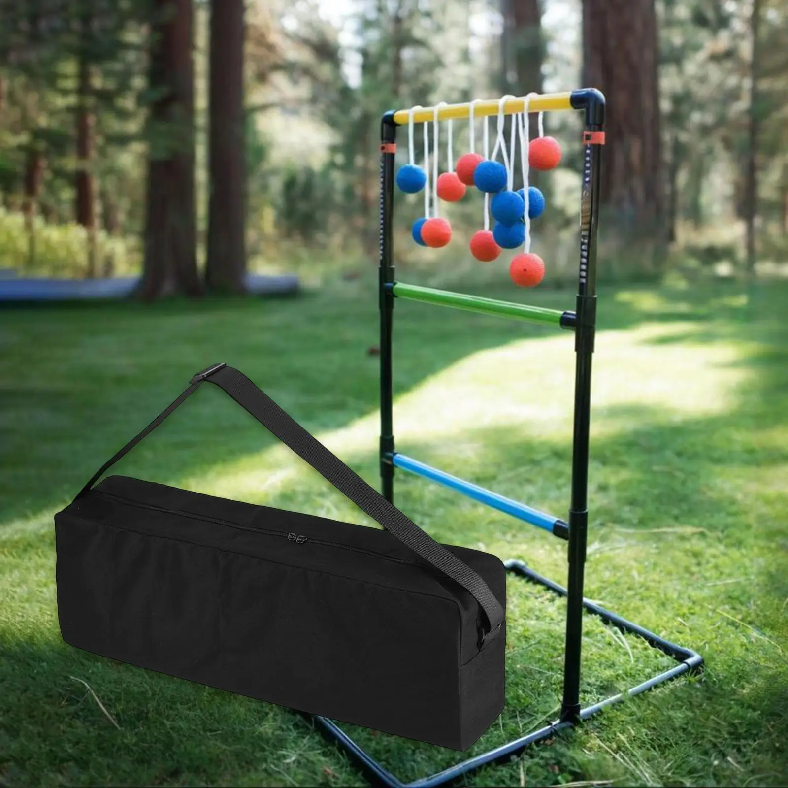 

Storage Bag for Ladder Toss Game Set Duffle Bag Zipper Dustproof Portable