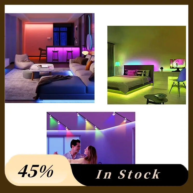 White Single RGBW Track Light 90-265V 3-Wire Track Head Aluminum With Colorful Remote Control For Bar