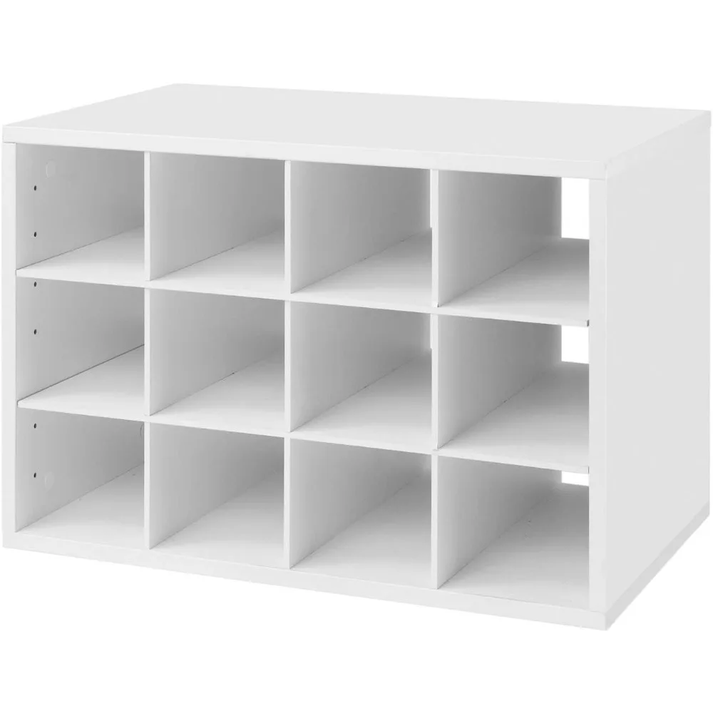 

White Shoe Cubby Plastic