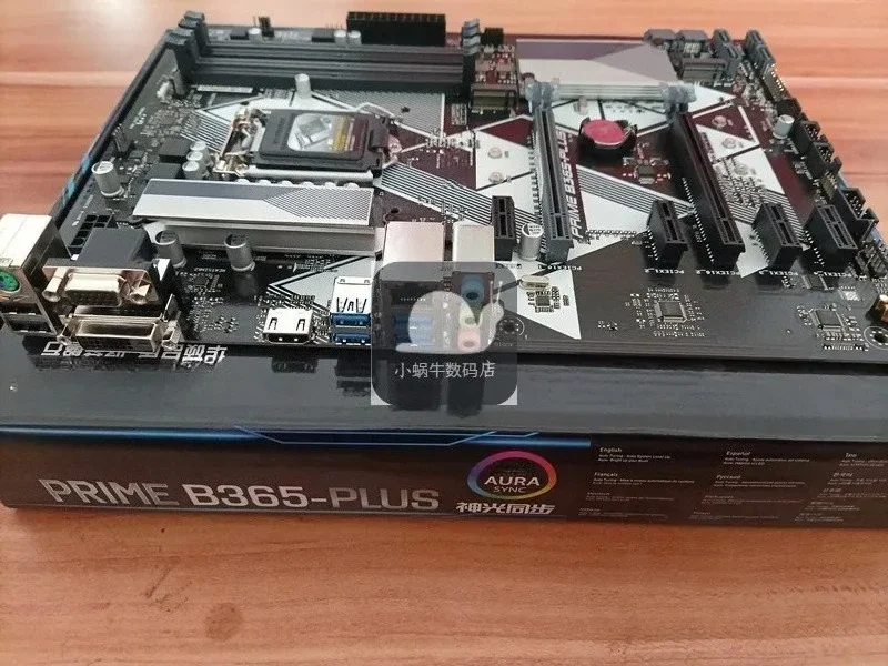 New Boxed For ASUS PRIME B365-PLUS Desktop PC Supports 8th Generation 9th Generation main board WIN7