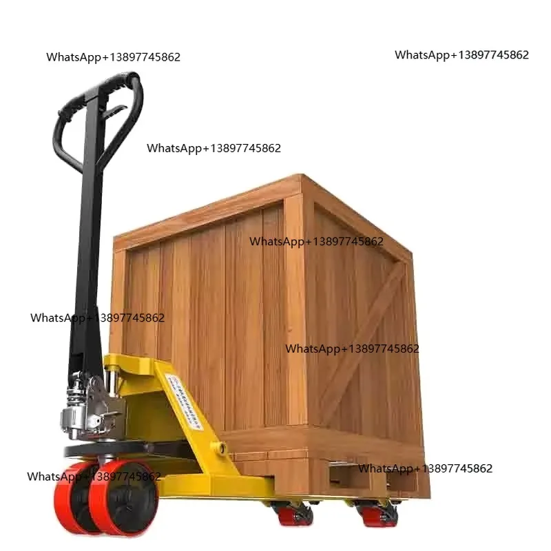 PeiqiForklift ناقل هيدروليكي يدوي 2/3/5 طن مستودع الأرض الثور رافعة البليت رافعة شوكية اليد دفع وسحب مقطورة الرفع #1