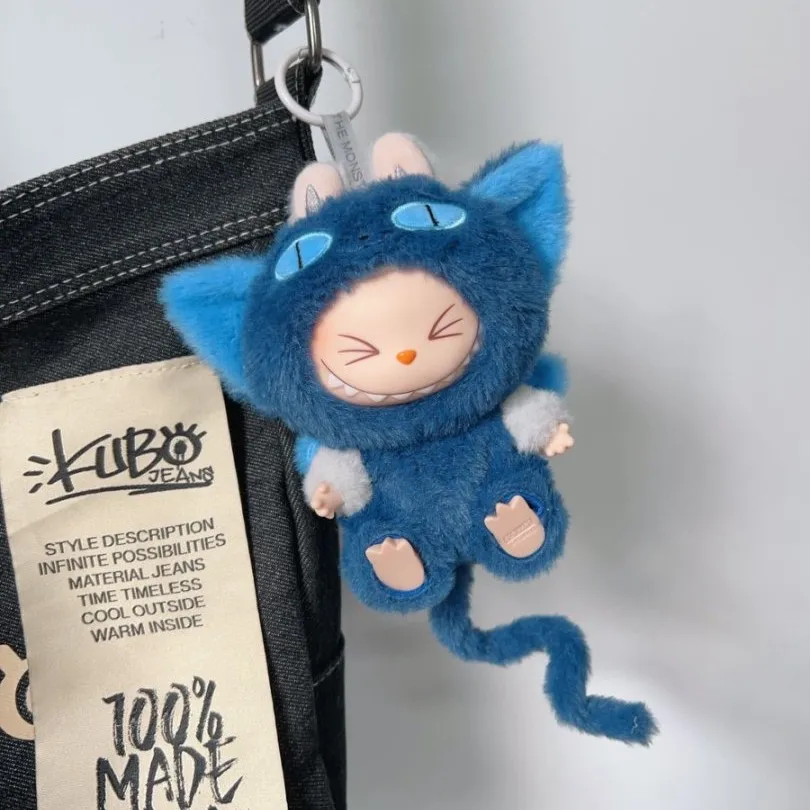 라부부 아기 옷 라부부 123 세대 17cm 비닐 플러시 마카롱 아기 옷 시부 아기 옷