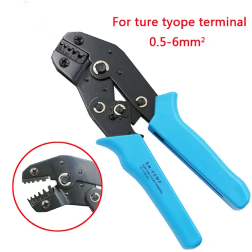 SN-05WF SM plug terminal clamp Crimping Tool pliers For D-SUB Terminals 0.5-6mm2