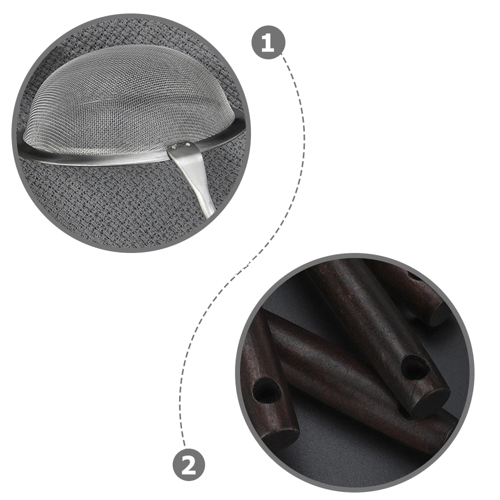 

Fat Filter Spoon Stainless Steel Skimmer Fine Mesh Strainer Kitchen Oil Drain Filter High Temperature Resistant Hanging Handle