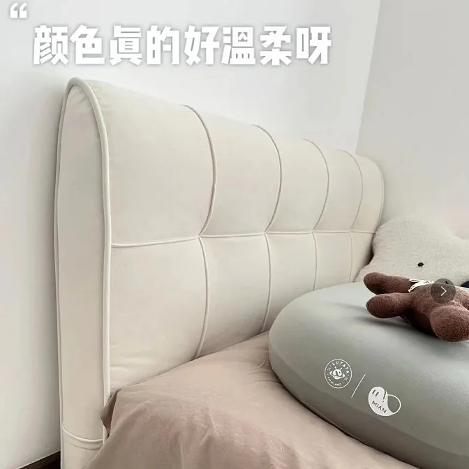 Bedside cushion headboard soft-packed tatami bed head cover modern minimalist ins double large back cushion removable washable
