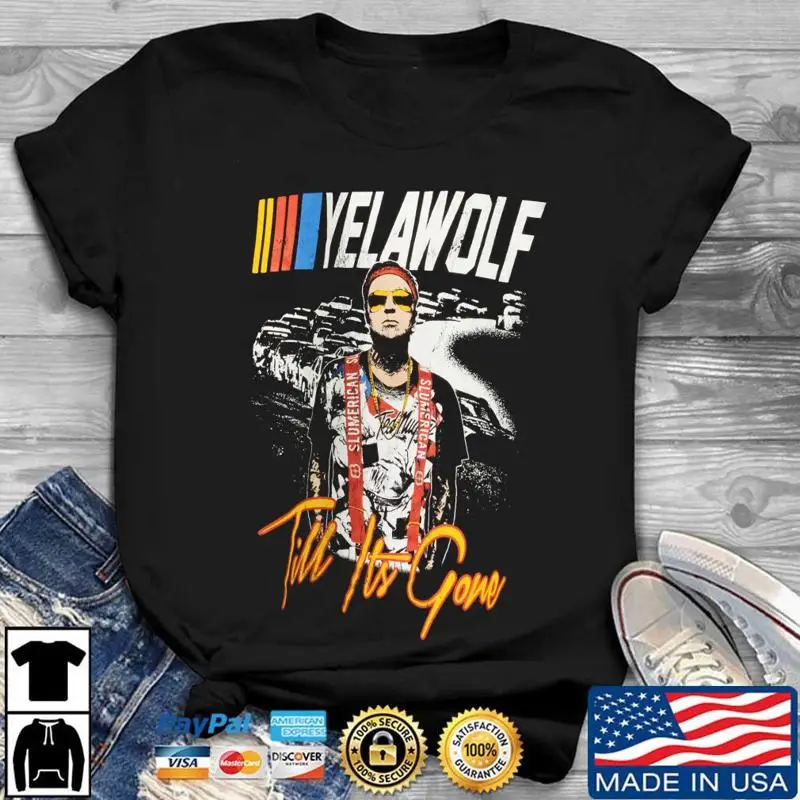 

New Till Its Gone Raglan Yelawolf Black T Shirt Fans